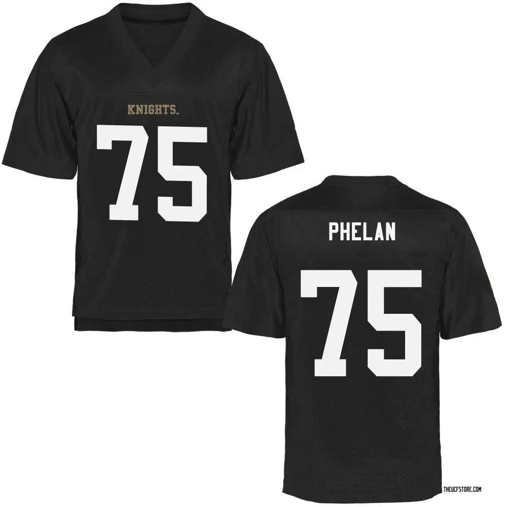 Black Game Men's Andrew Phelan UCF Knights Football College Jersey