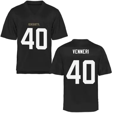Black Game Men's Anthony Venneri UCF Knights Football College Jersey