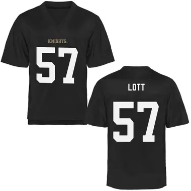 Black Game Men's Camp Lott UCF Knights Football College Jersey