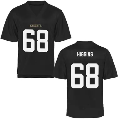 Black Game Men's Ethan Higgins UCF Knights Football College Jersey