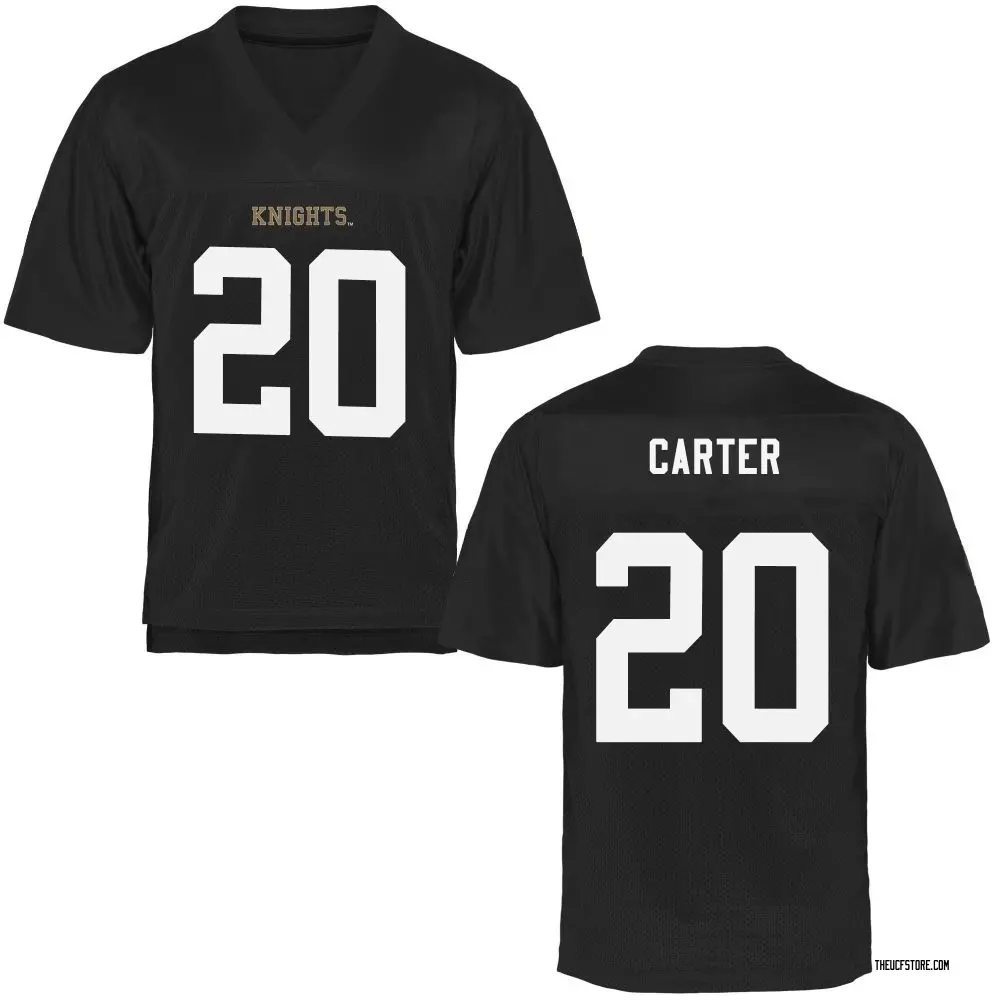 Black Game Men's Lewis Carter UCF Knights Football College Jersey