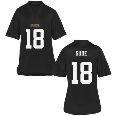 Black Game Women's Jakob Gude UCF Knights Football College Jersey