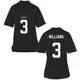 Black Game Women's Tony Williams UCF Knights Football College Jersey