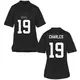Black Game Women's Waden Charles UCF Knights Football College Jersey