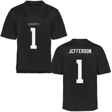Black Game Youth KJ Jefferson UCF Knights Football College Jersey