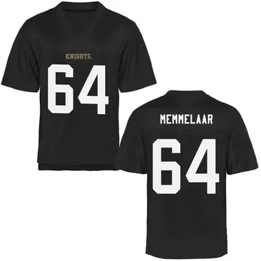 Black Replica Men's Gaard Memmelaar UCF Knights Football College Jersey