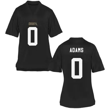 Black Replica Women's Brandon Adams UCF Knights Football College Jersey