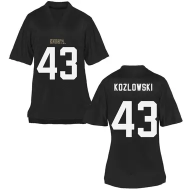 Black Replica Women's Cole Kozlowski UCF Knights Football College Jersey