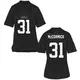 Black Replica Women's Derrick McCormick UCF Knights Football College Jersey