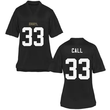 Black Replica Women's Kaven Call UCF Knights Football College Jersey