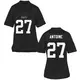 Black Replica Women's Nicholas Antoine UCF Knights Football College Jersey