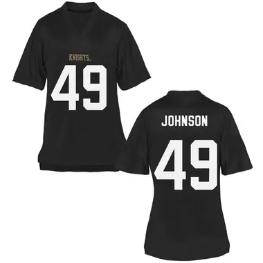 Black Replica Women's Quinten Johnson UCF Knights Football College Jersey