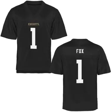Black Replica Youth Kylan Fox UCF Knights Football College Jersey