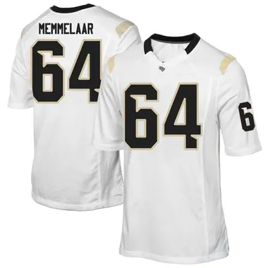 White Game Men's Gaard Memmelaar UCF Knights Football College Jersey