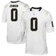 White Game Men's Jason Johnson UCF Knights Football College Jersey