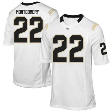White Game Men's Myles Montgomery UCF Knights Football College Jersey