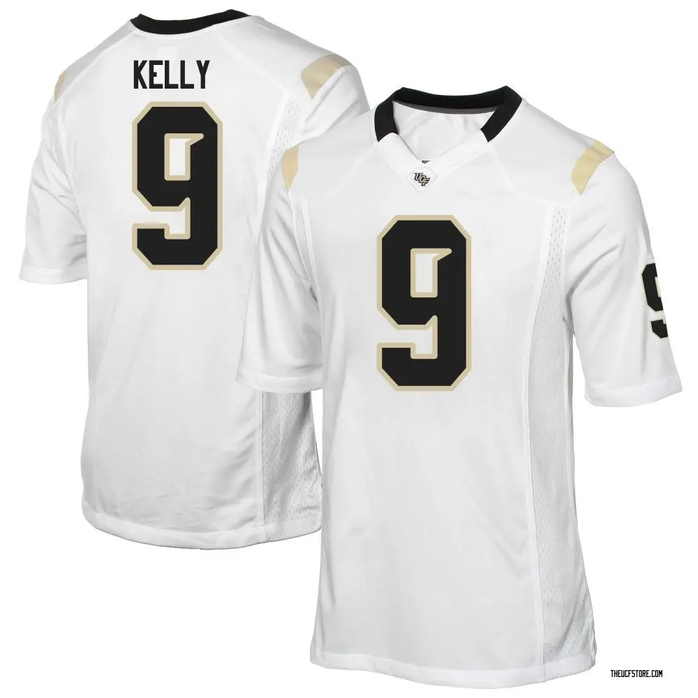 White Game Men's Nyjalik Kelly UCF Knights Football College Jersey