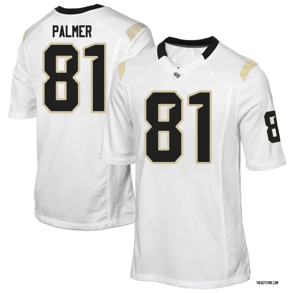 White Game Men's Zack Palmer UCF Knights Football College Jersey