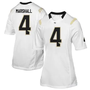 White Game Women's Braeden Marshall UCF Knights Football College Jersey