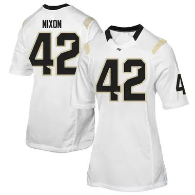 White Game Women's Chance Nixon UCF Knights Football College Jersey