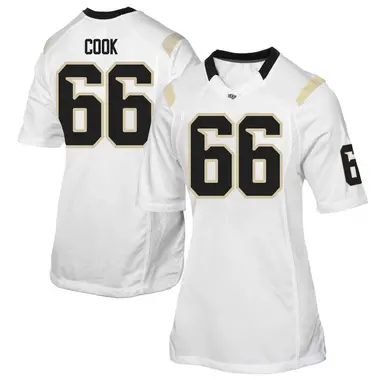 White Game Women's Colin Cook UCF Knights Football College Jersey
