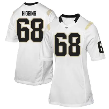 White Game Women's Ethan Higgins UCF Knights Football College Jersey