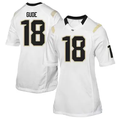 White Game Women's Jakob Gude UCF Knights Football College Jersey