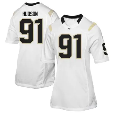 White Game Women's Keshaun Hudson UCF Knights Football College Jersey