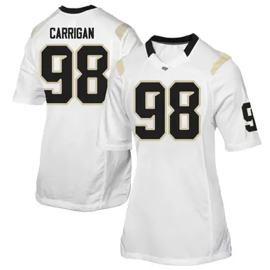White Game Women's Kevin Carrigan UCF Knights Football College Jersey