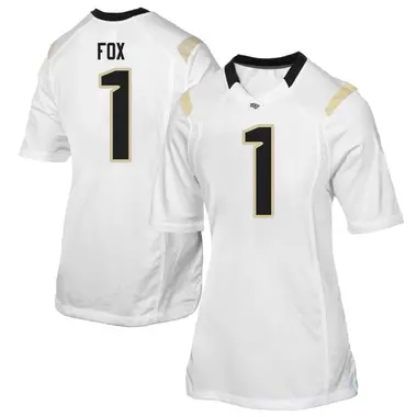 White Game Women's Kylan Fox UCF Knights Football College Jersey