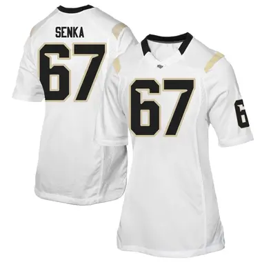 White Game Women's Noah Senka UCF Knights Football College Jersey