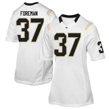 White Game Women's Preston Foreman UCF Knights Football College Jersey