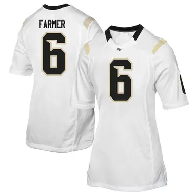 White Game Women's Ric'Darious Farmer UCF Knights Football College Jersey