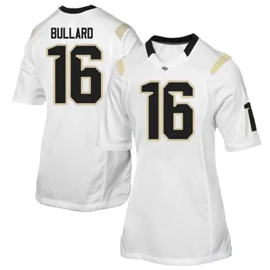 White Game Women's TJ Bullard UCF Knights Football College Jersey