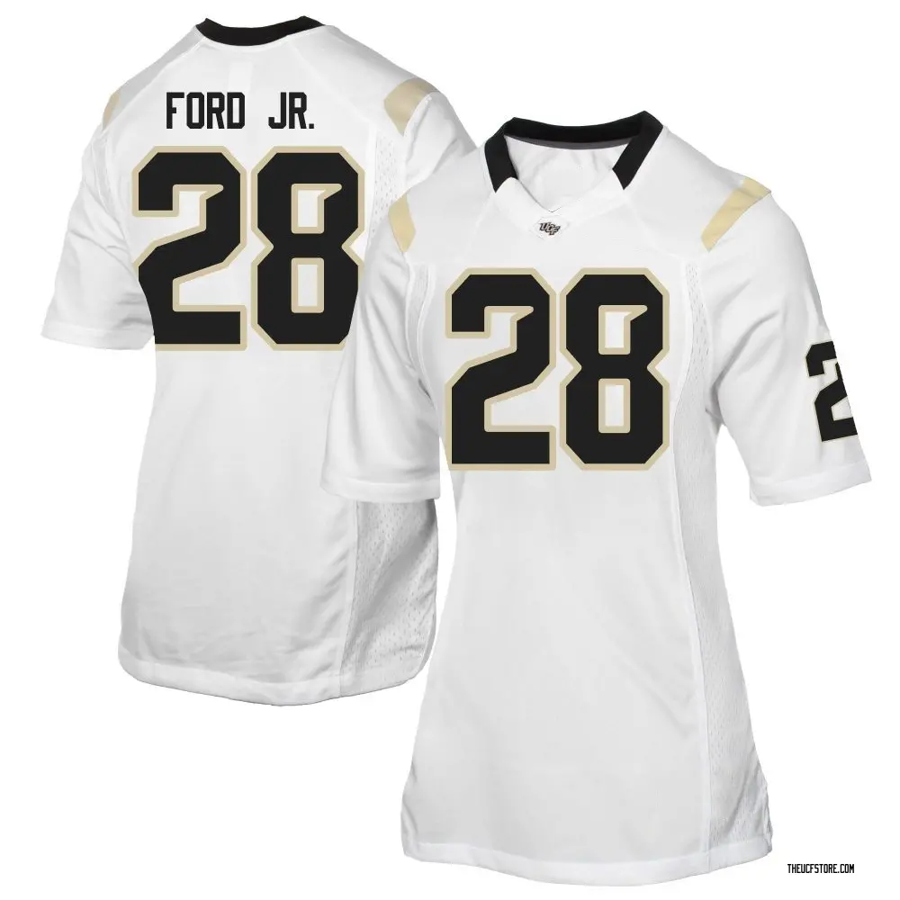White Game Women's Troy Ford Jr. UCF Knights Football College Jersey