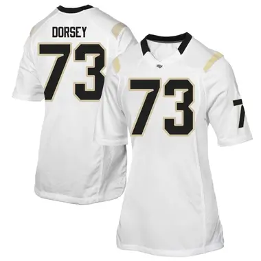 White Game Women's Wes Dorsey UCF Knights Football College Jersey