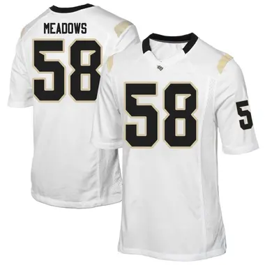 White Game Youth Connor Meadows UCF Knights Football College Jersey