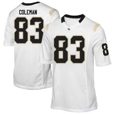 White Game Youth Dallan Coleman UCF Knights Football College Jersey
