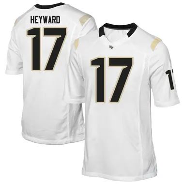 White Game Youth Jaylen Heyward UCF Knights Football College Jersey