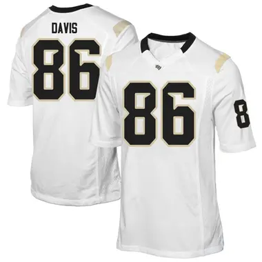 White Game Youth Jordan Davis UCF Knights Football College Jersey