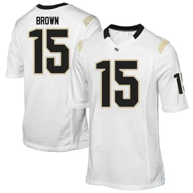 White Game Youth Jyaire Brown UCF Knights Football College Jersey