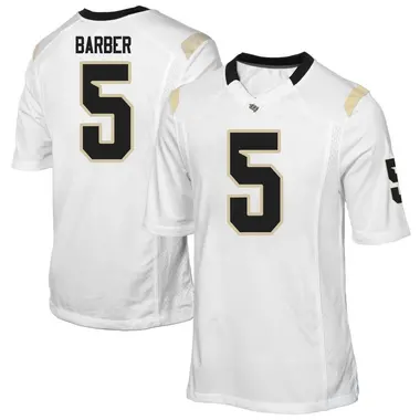 White Game Youth Ricky Barber UCF Knights Football College Jersey