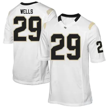 White Game Youth William Wells UCF Knights Football College Jersey