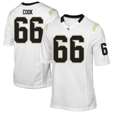 White Replica Men's Colin Cook UCF Knights Football College Jersey