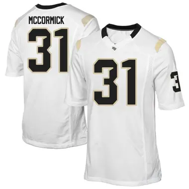 White Replica Men's Derrick McCormick UCF Knights Football College Jersey