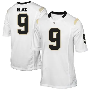 White Replica Men's DJ Black UCF Knights Football College Jersey