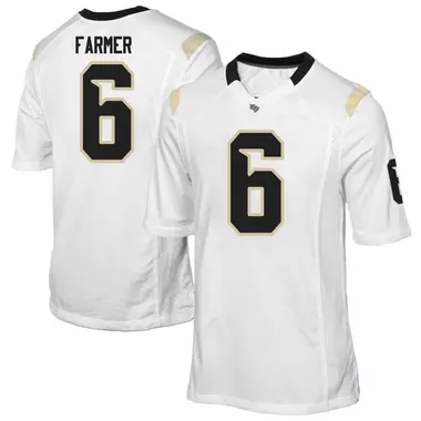 White Replica Men's Ric'Darious Farmer UCF Knights Football College Jersey