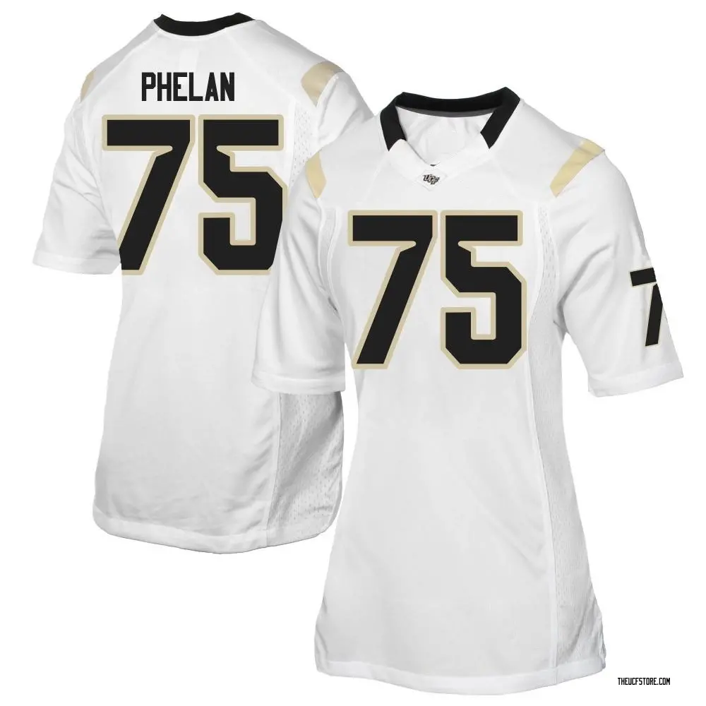 White Replica Women's Andrew Phelan UCF Knights Football College Jersey