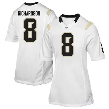 White Replica Women's Bredell Richardson UCF Knights Football College Jersey