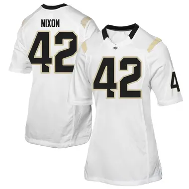 White Replica Women's Chance Nixon UCF Knights Football College Jersey